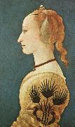 BALDOVINETTI, Alessio, Portrait of a Lady in Yellow gg